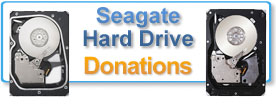 Seagate Hard Drive Donations