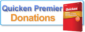 Quicken Deluxe Software Donations