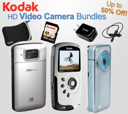 Kodak HD Video Camera Bundles